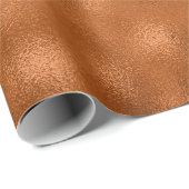 Minimale Abstracte stadscyclus van kopermetaal Cadeaupapier (Rol Hoek)