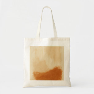 Minimale abstracte totebag in aardetinten tote bag