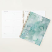Minimale Abstracte Waterverf Planner Journal (Display)
