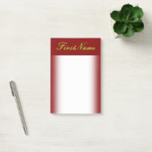 Minimale Achtergrond en Lichte Groene Naam van de Post-it® Notes (Kantoor)