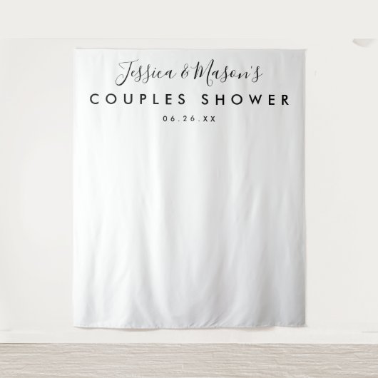 Minimale achtergrond - partijdecor - tapisserieën wandkleed (Voorkant)