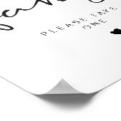 Minimale ADELLA Neem een abonnement op een geldig  Poster (Hoek)