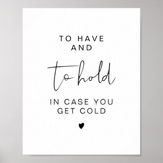 Minimale ADELLA om een bruiloft te hebben en te ho Poster (Voorkant)