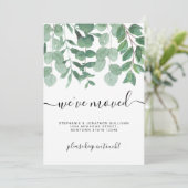 Minimale afbraak We hebben nieuwe thuisbeweging ge Aankondiging (Staand voorkant)