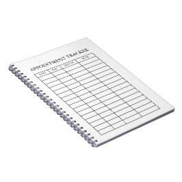 Minimale Afspraak Tracker Notitieblok Notitieboek
