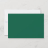 Minimale afstudeerhoed Kwastje Bedankkaart (Achterkant)