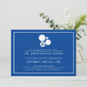 Minimale Afstuderen technicus|Uitnodiging tot pens Kaart (Staand voorkant)