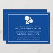 Minimale Afstuderen technicus|Uitnodiging tot pens Kaart (Voorkant / Achterkant)