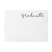 Minimale Afstuderen Typografie (Achterkant)