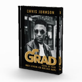 Minimale Afstuderen voor moderne goudbloedige typo Fotoblokken (Rechts)