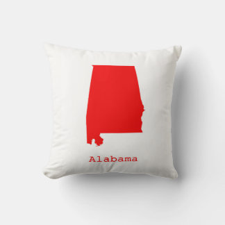 Minimale Alabama Verenigde Staten Kussen