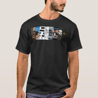 Minimale Album-Hoesjes tekenen T-shirt