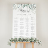 Minimale alfabetische echtheidschaart voor eucalyp poster