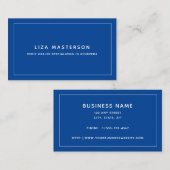 Minimale alternatieven voor White Blue Healer Visitekaartje (Voorkant / Achterkant)