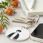 Minimale Anime Jongen Acrylsleutelhanger Sleutelhanger (Voorkant Rechts)