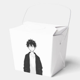 Minimale Anime Jongen Favorietendoos Bedankdoosjes
