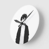 Minimale Anime Jongen Wandklok (Hoek)