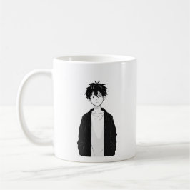 Minimale Anime Jongensmok Koffiemok
