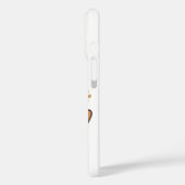 Minimale Apple-geïnspireerde Hoodie Case-Mate iPhone Case (Achterkant / Links)