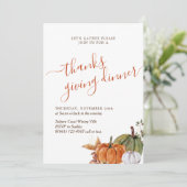 Minimale Arch Photo Bedankt geven diner Kaart (Staand voorkant)