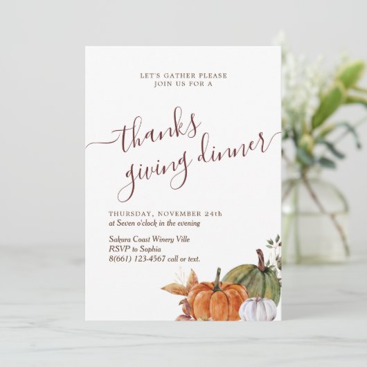 Minimale Arch Photo Burgundy Bedankt geven inwendi Kaart (Staand voorkant)