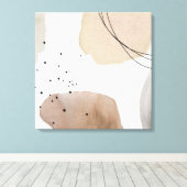 Minimale art canvas afdruk (Insitu (Houten vloer))