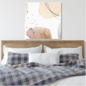 Minimale art canvas afdruk (Insitu (Slaapkamer))