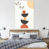 Minimale art canvas afdruk (Insitu (Slaapkamer))