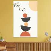 Minimale art canvas afdruk (Insitu (Woonkamer))