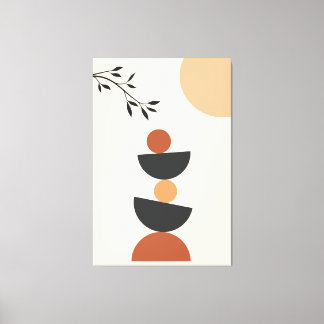Minimale art canvas afdruk