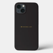 Minimale art Case-Mate iPhone case (Achterkant)