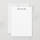 Minimale Aruba Caribische Eiland Vakantie Kaart (Achterkant)