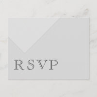 Minimale Asymmetrische Basic Grey RSVP