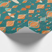 Minimale atoomdruppels ontwerp cadeaupapier (Hoek)