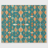 Minimale atoomdruppels ontwerp cadeaupapier (Vlak)