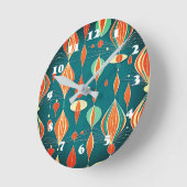 Minimale atoomdruppels ontwerp ronde klok (Hoek)