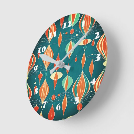 Minimale atoomdruppels ontwerp ronde klok (Hoek)