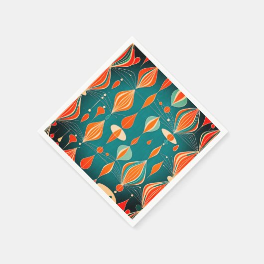 Minimale atoomdruppels ontwerp servet (Hoek)