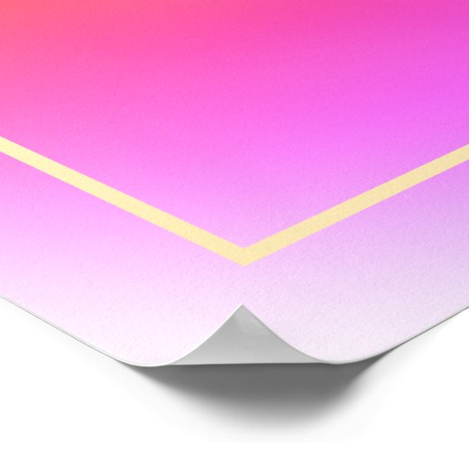 Minimale aura Aries Zodiac Poster (Hoek)