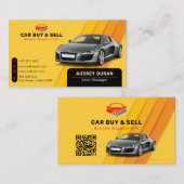 Minimale autohandelaar | SINAASAPPEL Visitekaartje (Voorkant / Achterkant)