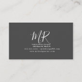 Minimale autowrakken Logo B Visitekaartje (Achterkant)