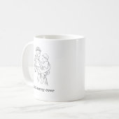 Minimale baby koffiemok | bundel van vreugde (Voorkant links)