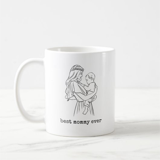 Minimale baby koffiemok | bundel van vreugde (Links)