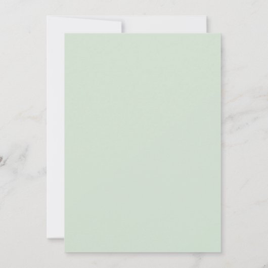 Minimale Baby shower voor moderne grijze paren Kaart (Achterkant)