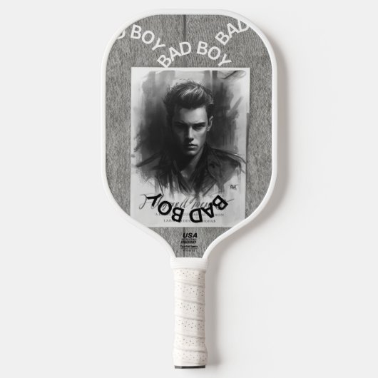 Minimale Bad Boy Pickleball Paddle (Voorkant)
