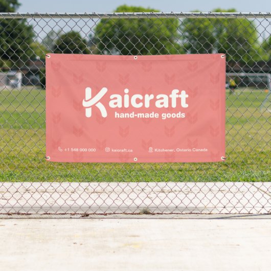 Minimale banner voor kunst en ambachten (Insitu)