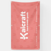 Minimale banner voor kunst en ambachten (Verticaal)