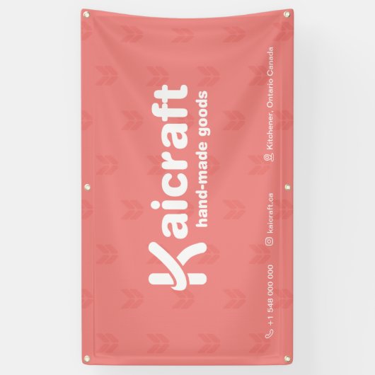 Minimale banner voor kunst en ambachten (Verticaal)