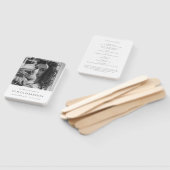 Minimale begrafenis | Moderne viering van het leve Handwaaier (Niet-gemonteerd)