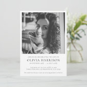 Minimale begrafenis | Moderne viering van het leve Kaart (Staand voorkant)